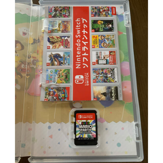 Nintendo Switch(ニンテンドースイッチ)のスーパー マリオパーティ Switch エンタメ/ホビーのゲームソフト/ゲーム機本体(家庭用ゲームソフト)の商品写真