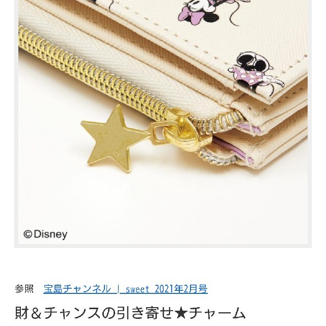 Disney(ディズニー)のスイート付録ミッキーミニコンパクト財布 レディースのファッション小物(財布)の商品写真