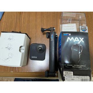 ゴープロ(GoPro)のGoPro Max 中古品です　自撮り棒GoPro正規品です(ビデオカメラ)