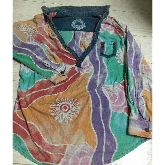 EL RODEO(エルロデオ)のあり染めシャツ レディースのトップス(シャツ/ブラウス(長袖/七分))の商品写真