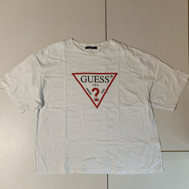 GUESS - GUESS×FREAK'S STORE別注 ビッグシルエットTシャツ Sサイズの