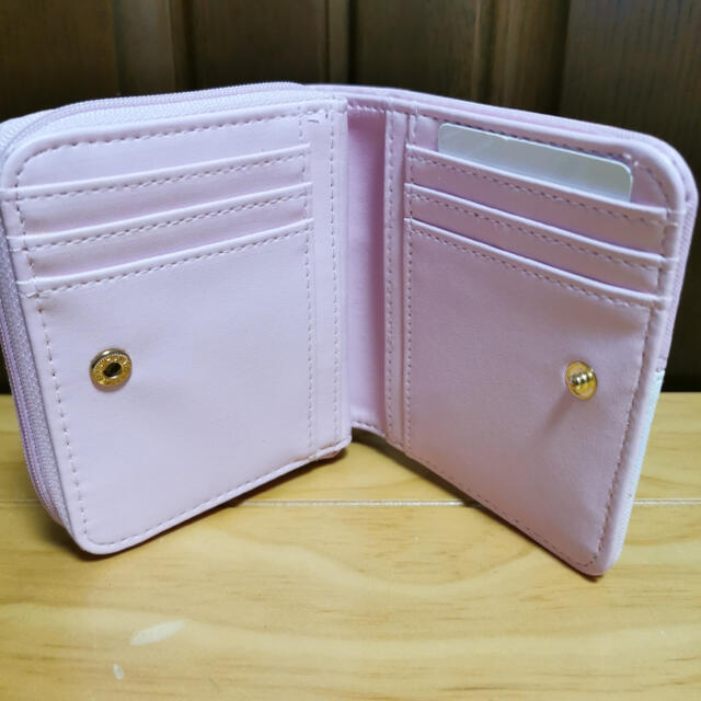 Disney(ディズニー)の【Disney】チップ&デール2つ折財布（ピンク） レディースのファッション小物(財布)の商品写真