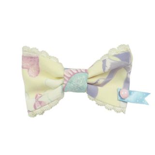 アンジェリックプリティー(Angelic Pretty)のMoco moco Bunnysバレッタ　イエロー(バレッタ/ヘアクリップ)