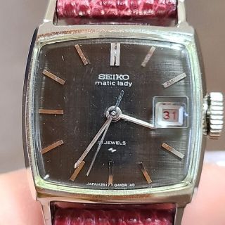 セイコー(SEIKO)のSEIKO　maticlady 17石　手巻き腕時計(腕時計)