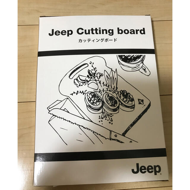 Jeep(ジープ)のjeep カッティングボード インテリア/住まい/日用品のキッチン/食器(調理道具/製菓道具)の商品写真