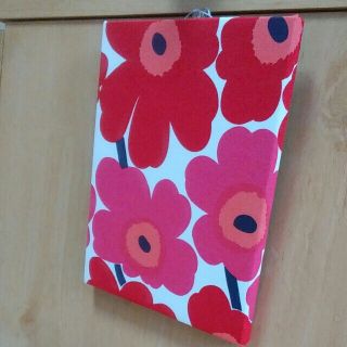 マリメッコ(marimekko)のマリメッコ　ファブリックパネル　レッド(ウェルカムボード)