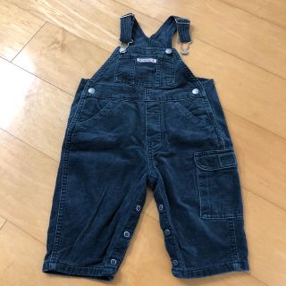 ベビーギャップ(babyGAP)のbabyGAP オーバーオール　80cm 濃紺(カバーオール)