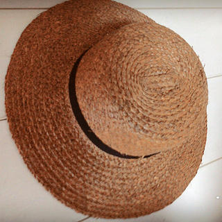 ジーナシス(JEANASIS)のジーナシスカンカン帽(麦わら帽子/ストローハット)