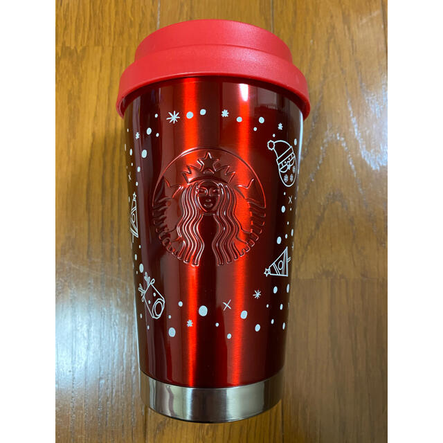 Starbucks Coffee(スターバックスコーヒー)の新品未使用　スターバックス　ホリデー2018 タンブラー　クリスマス仕様 インテリア/住まい/日用品のキッチン/食器(タンブラー)の商品写真