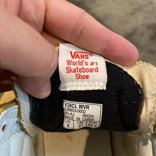 VANS(ヴァンズ)のVANS スニーカー　skateboard shoe 27cm メンズの靴/シューズ(スニーカー)の商品写真