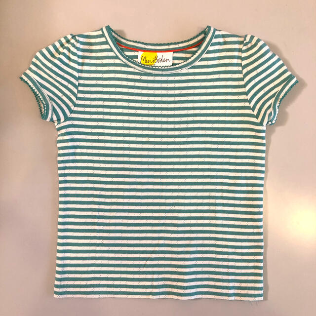 Boden(ボーデン)のボーデン　緑Tシャツ 5-6歳 キッズ/ベビー/マタニティのキッズ服女の子用(90cm~)(Tシャツ/カットソー)の商品写真