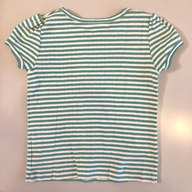 Boden(ボーデン)のボーデン　緑Tシャツ 5-6歳 キッズ/ベビー/マタニティのキッズ服女の子用(90cm~)(Tシャツ/カットソー)の商品写真