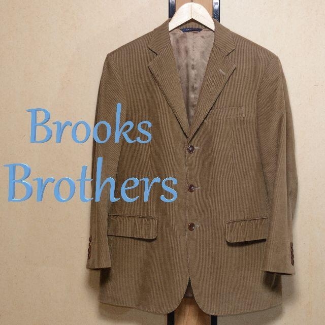 Brooks Brothers(ブルックスブラザース)の4/9削除【ブルックスブラザーズ-3釦ジャケット】コーデュロイ　キャメル　 メンズのジャケット/アウター(テーラードジャケット)の商品写真