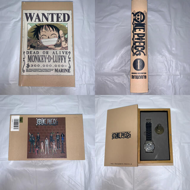ワンピース☓バロックワークスプレミアムウォッチ＆コイン型USBセット 限定品】バロックワークス×ONE PIECE/ログポース型腕時計BOX