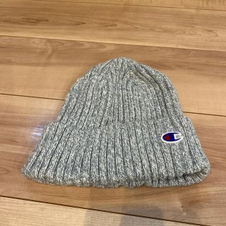 チャンピオン(Champion)の【美品】ニット帽　チャンピョン(ニット帽/ビーニー)