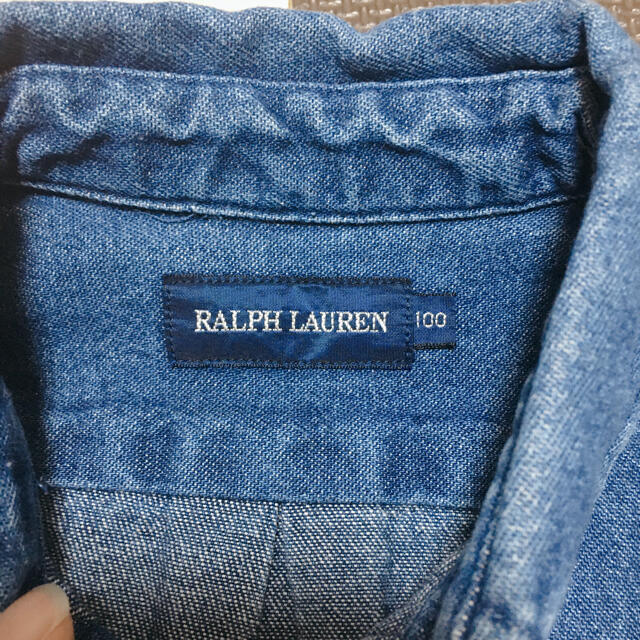 Ralph Lauren(ラルフローレン)のラルフローレン　ダンガリーシャツ キッズ/ベビー/マタニティのキッズ服男の子用(90cm~)(ブラウス)の商品写真