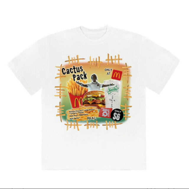 TRAVIS SCOTT × MCDONALD’S  マクドナルド Tシャツ S