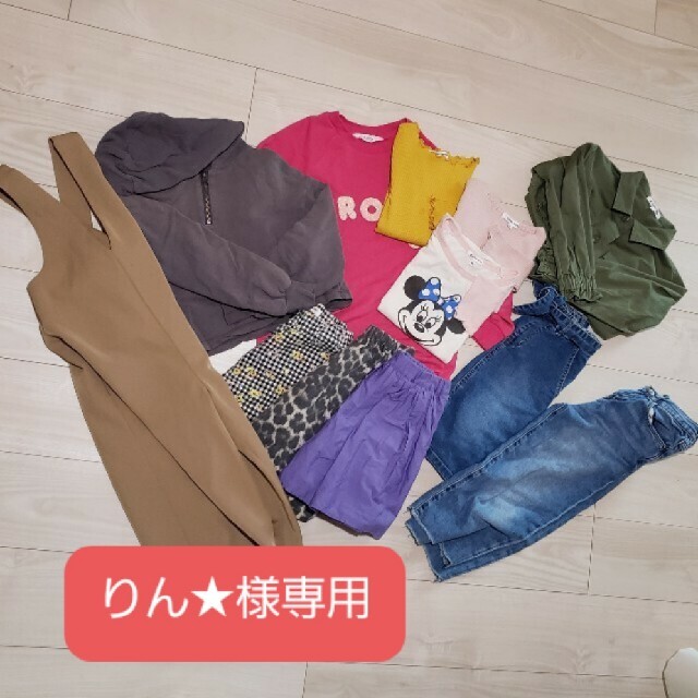 GLOBAL WORK(グローバルワーク)のZARA  H&M グローバルワーク120・130cm セット キッズ/ベビー/マタニティのキッズ服女の子用(90cm~)(Tシャツ/カットソー)の商品写真