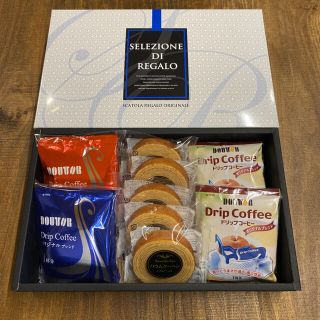 キーコーヒー(KEY COFFEE)のドトール ドリップコーヒー & バウムクーヘン セット ギフト 珈琲 焼菓子(コーヒー)