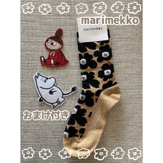 マリメッコ(marimekko)の○お値下げ○　marimekko　ソックス　ムーミン&リトルミイ　おまけ付き(ソックス)