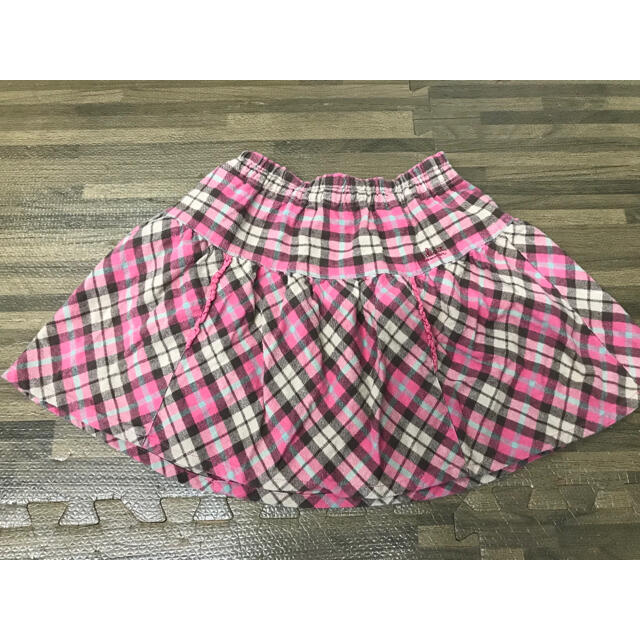 KP(ニットプランナー)のKP ニットプランナー チェックスカート　130cm  キッズ/ベビー/マタニティのキッズ服女の子用(90cm~)(スカート)の商品写真