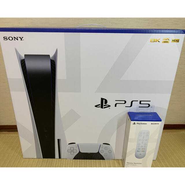 PS5 PlayStation5 本体 通常版 +メディアリモコン 美品プレステ５