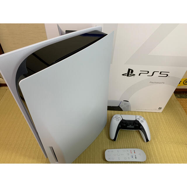 PS5 PlayStation5 本体 通常版 +メディアリモコン 美品 1