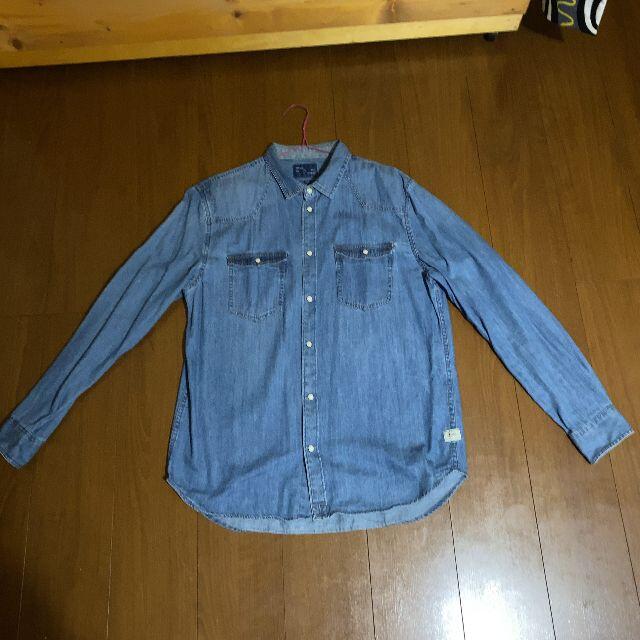 ZARA(ザラ)のZARA　デニムシャツ メンズのトップス(シャツ)の商品写真