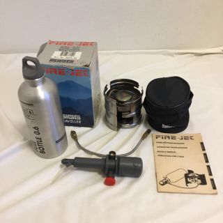 コールマン(Coleman)の美品　点火確認済　SIGG ファイアージェット　スイス製(ストーブ/コンロ)