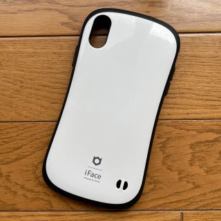 アイフォーン(iPhone)の正規品　iFace iPhone XR ホワイト(iPhoneケース)