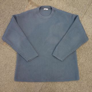 コモリ(COMOLI)の定価3.9万 AURALEE SUPER FINE WOOL RIB KNIT (ニット/セーター)