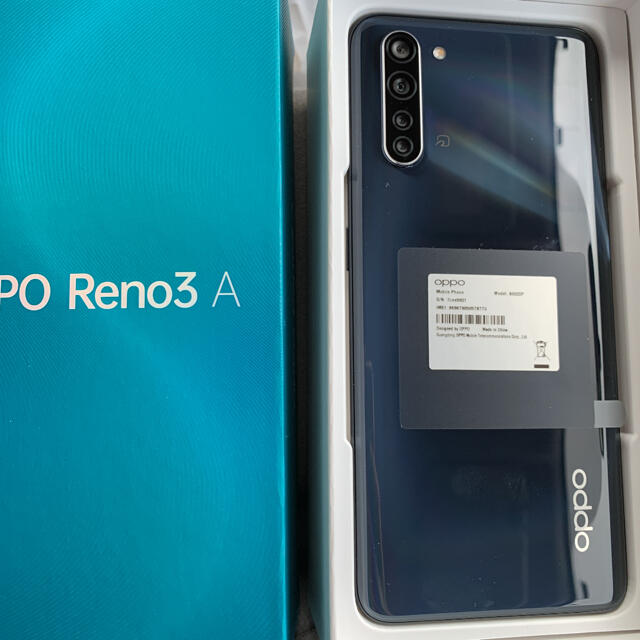 OPPO Reno3 A ブラック 未使用品 SIMフリー yモバイル版