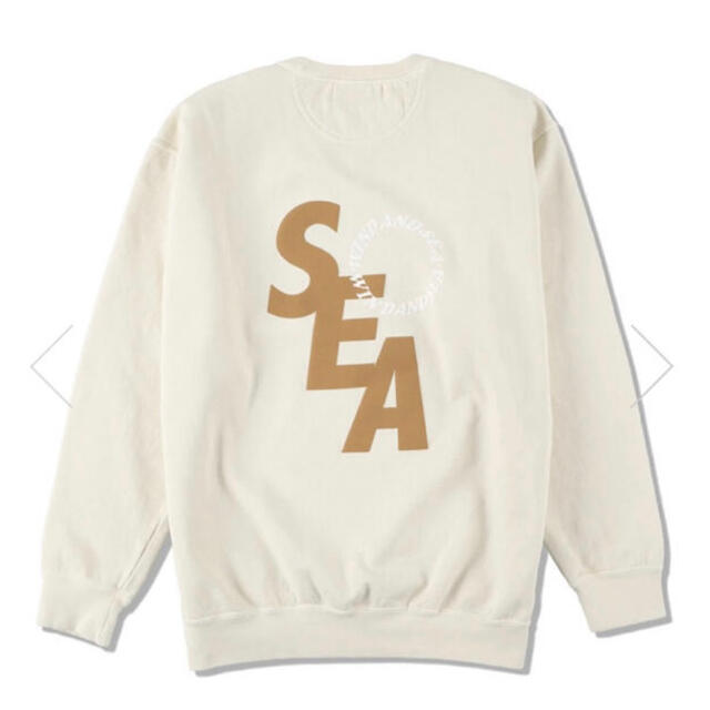 SEA(シー)のWIND AND SEA SD SWEAT SHIRT / IVORY  メンズのトップス(スウェット)の商品写真