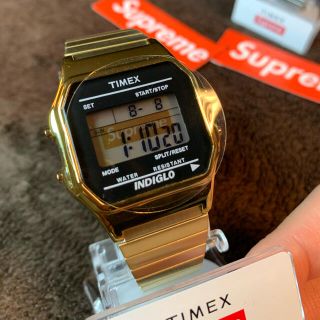 TIMEX - SUPREME ×Timex 19AW ゴールドの通販 by palm｜タイメックス