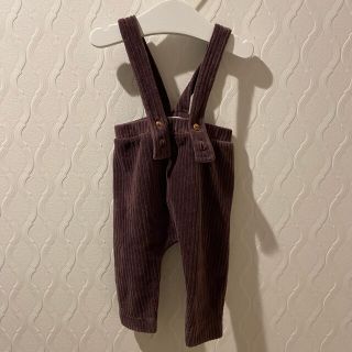 ザラキッズ(ZARA KIDS)のZARA baby コーデュロイサロペット　3-6m(パンツ)