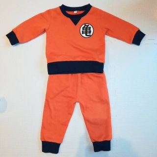 ドラゴンボール(ドラゴンボール)の80サイズドラゴンボール 亀仙人修行服 男の子上下セットです。使用しており(その他)