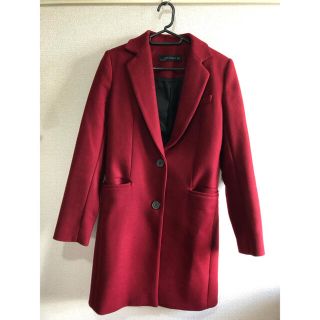 ザラ(ZARA)のsolid様 ZARA RED チェスターコート(チェスターコート)