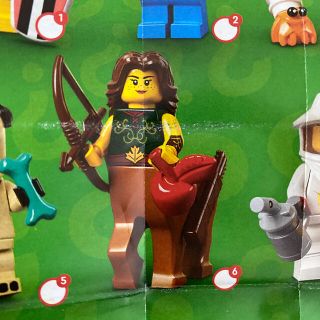 レゴ(Lego)のLEGO レゴ　ミニフィグシリーズ２１ ⑥ケンタウロス (知育玩具)