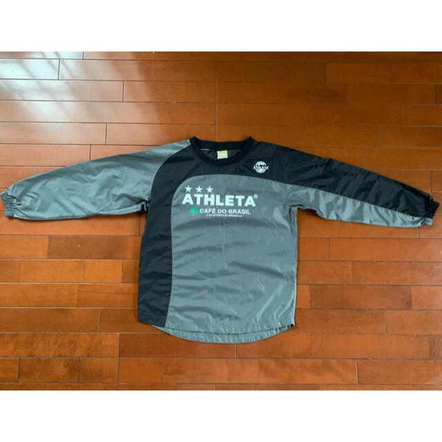 ATHLETA(アスレタ)のATHLETA アスレタ ピステ上下セット　160  グレー/ブラック スポーツ/アウトドアのサッカー/フットサル(ウェア)の商品写真