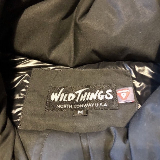 WILDTHINGS(ワイルドシングス)の【美品】ワイルドシングス　モンスターパーカー　ブラック　サイズM 2019FW メンズのジャケット/アウター(ダウンジャケット)の商品写真