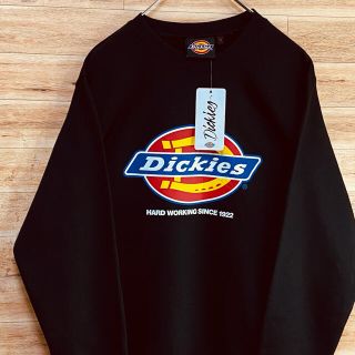 ディッキーズ(Dickies)の【未使用】【入手困難品】ディッキーズ　 薄手スウェット　黒　裏起毛(スウェット)