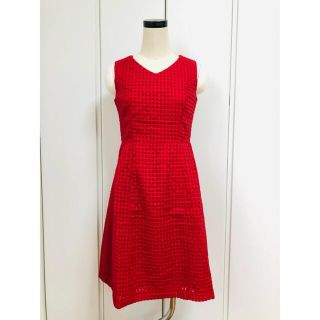 タルボット(TALBOTS)のレディース　ひざワンピース　０サイズ　タルボット(ひざ丈ワンピース)