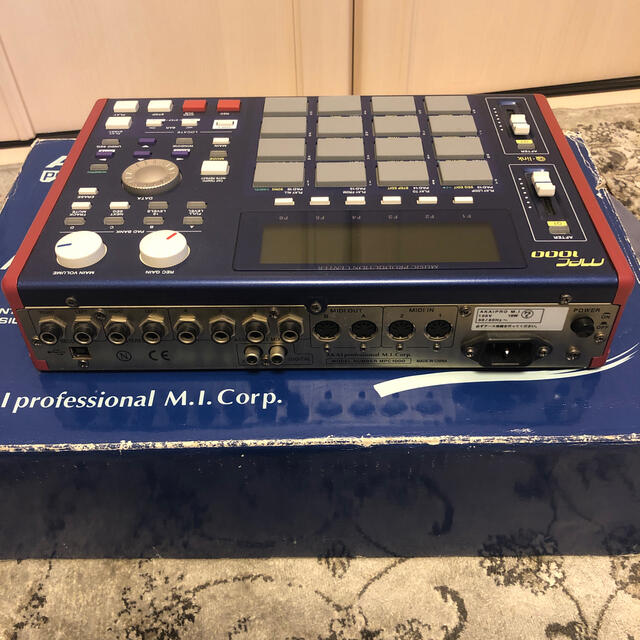 akai mpc 1000 blue 128mb jjos サンプラー 1