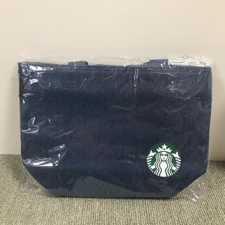 スターバックスコーヒー(Starbucks Coffee)のスタバ　デニム保冷ミニトート(弁当用品)