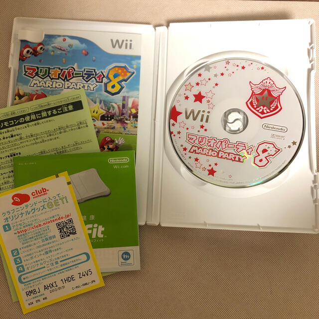 Wii(ウィー)のマリオパーティ8 Wii エンタメ/ホビーのゲームソフト/ゲーム機本体(家庭用ゲームソフト)の商品写真