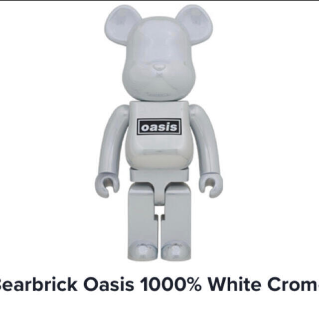 OASIS × BE@RBRICK WHITE 1000% 新品未開封