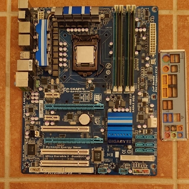 GIGABYTE GA-P55-UD3R INTEL i7 860　セット