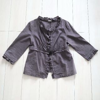 メルローズ(MELROSE)の★MELROSE★ 七分袖 ブラウス グレー(シャツ/ブラウス(長袖/七分))