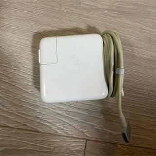 マック(Mac (Apple))のMagSafe2 Power Adapter MacBookAIR 充電器純正品(PC周辺機器)