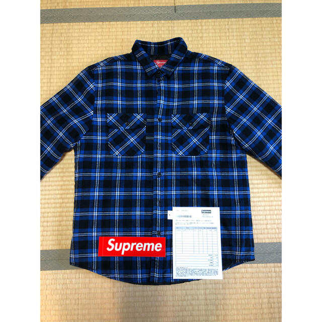 Supreme(シュプリーム)の【Supreme】Arc Logo Quilted Flannel Shirt メンズのトップス(シャツ)の商品写真